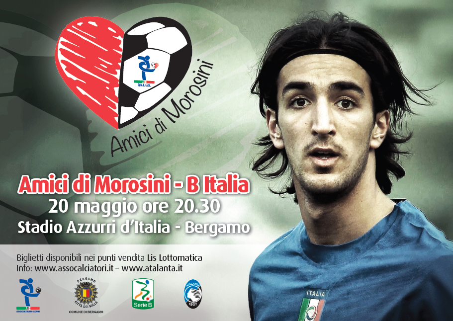 Il 20 maggio a Bergamo la partita “Amici di Morosini”