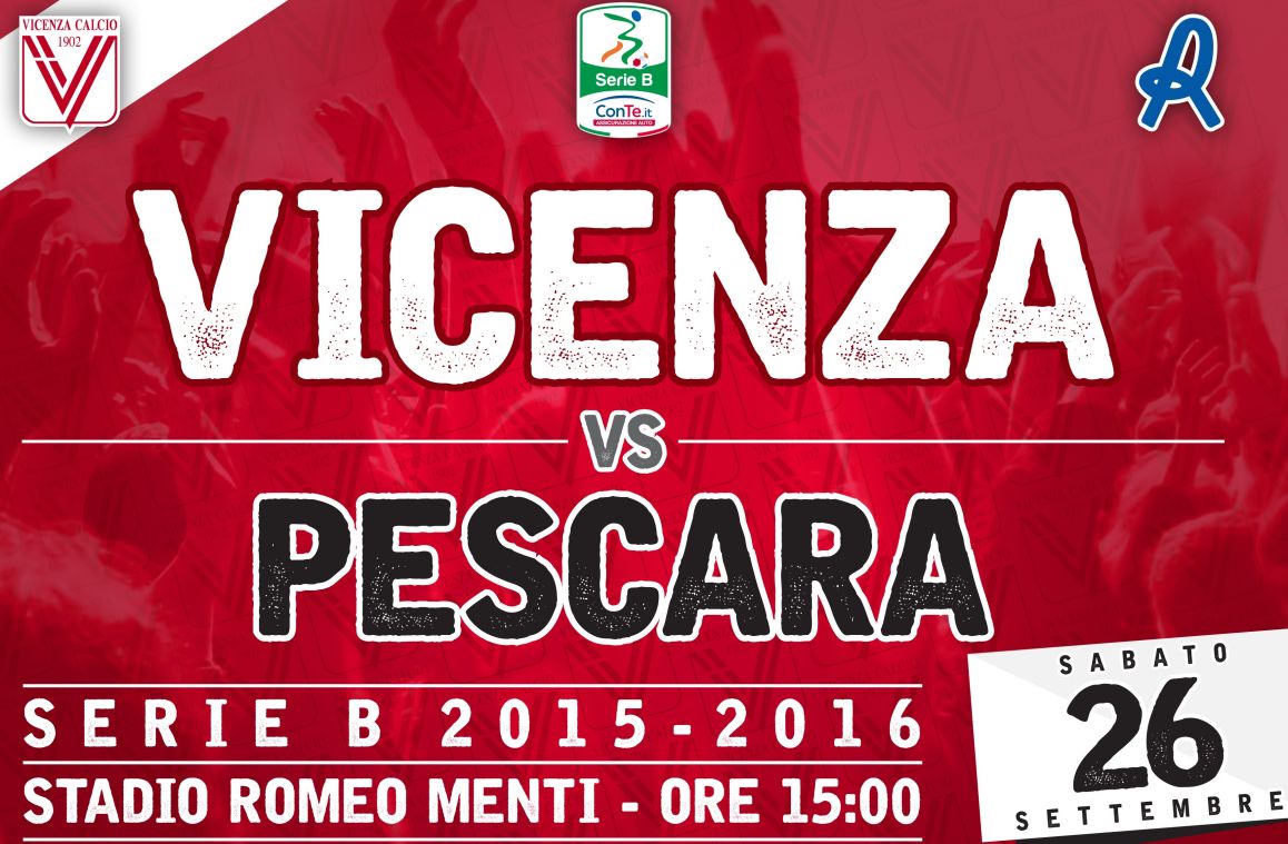 Verso Vicenza-Pescara: i biglietti