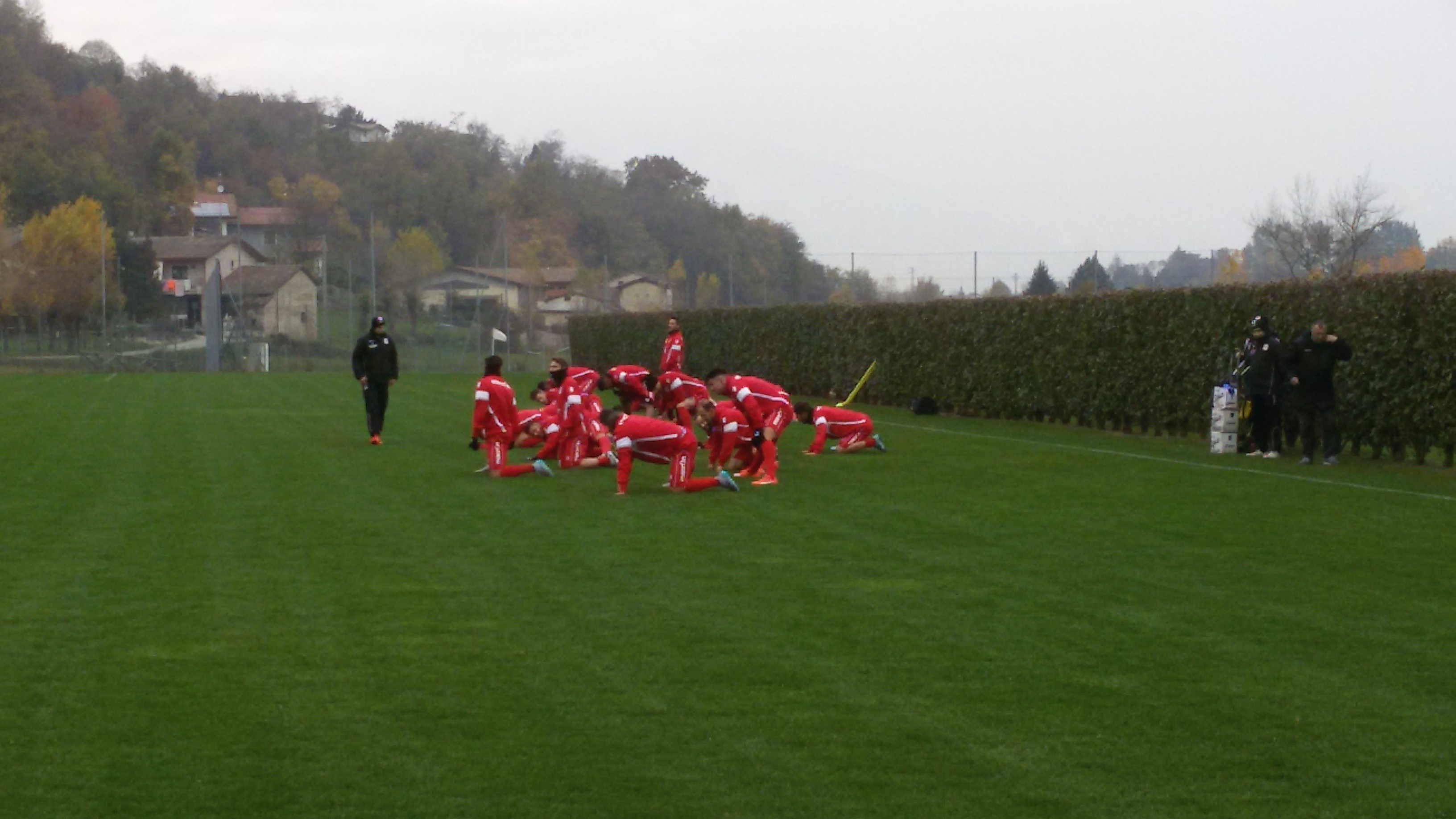 Dal campo: prove di formazione con tanti assenti