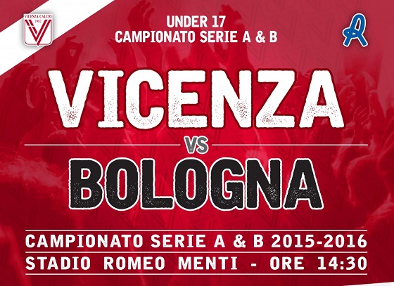 Domenica al Menti gli Allievi difendono il primo posto contro il Bologna