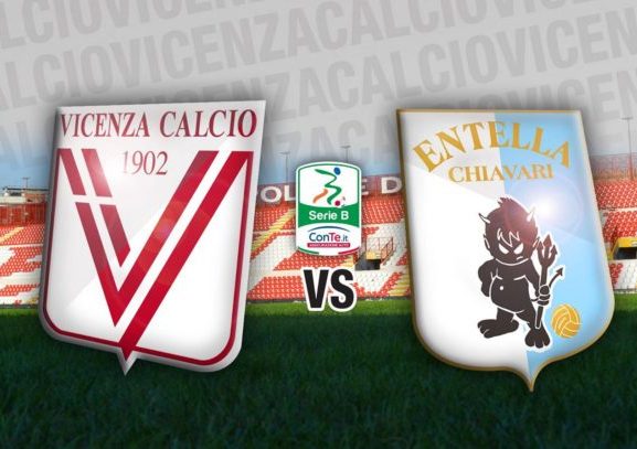 Vicenza-Virtus Entella in tempo reale: 2-1