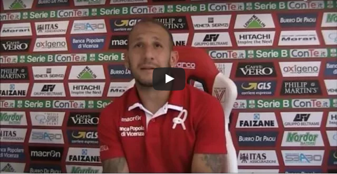 Galano: “Dispiace per l’inizio ma contro il Bari si vedrà il vero Vicenza”