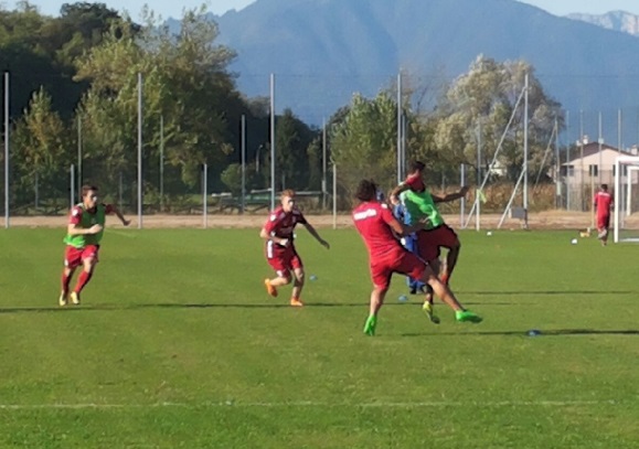 Dal campo: prove di 4-4-2 con centrocampo a rombo