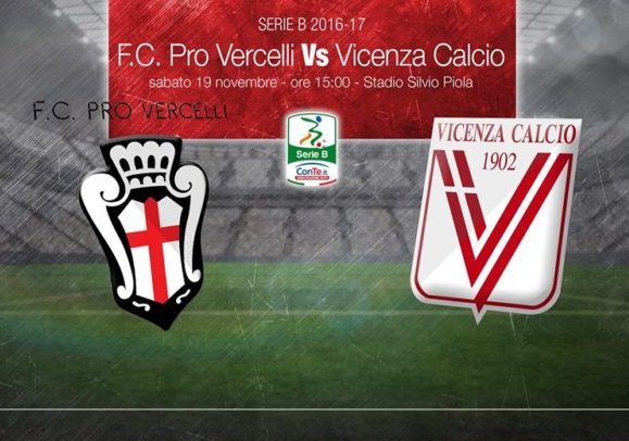 Pro Vercelli-Vicenza: 1-1 (15^ giornata)