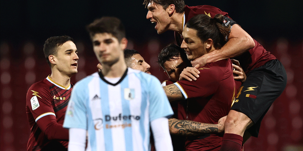 Anticipo: La Salernitana rimonta e vince con l’Entella