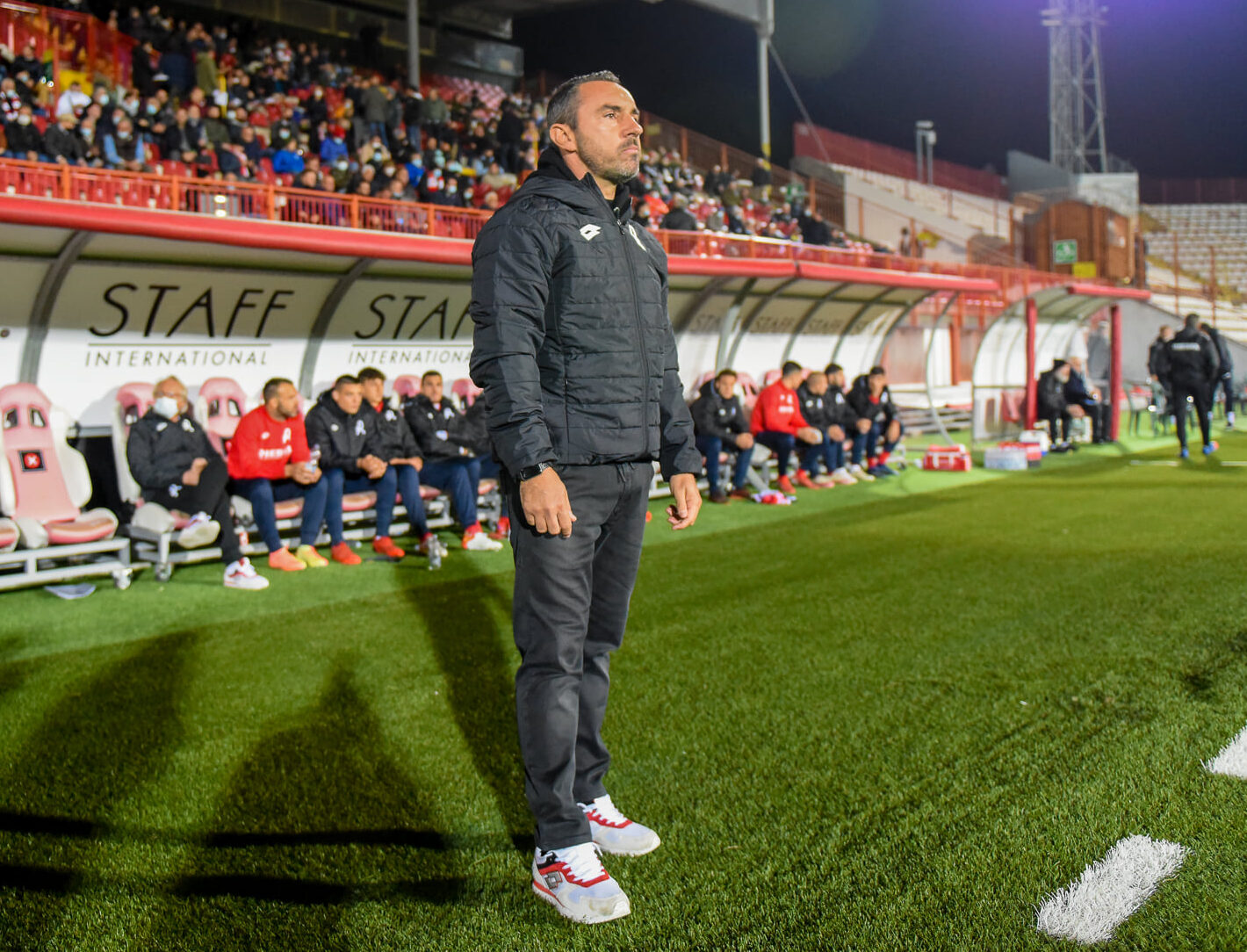 Brocchi: “Contento di non aver preso gol. La squadra crea tanto, ma serve più cinismo”