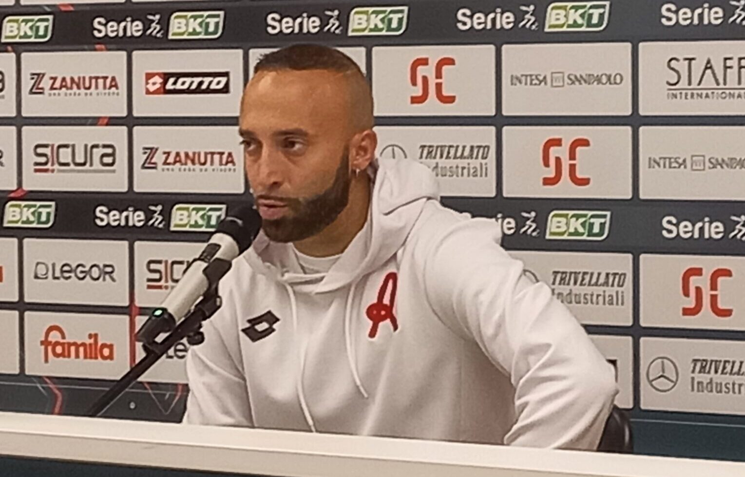 Giacomelli: “Gol grande emozione, ma serve fare punti alla svelta.”