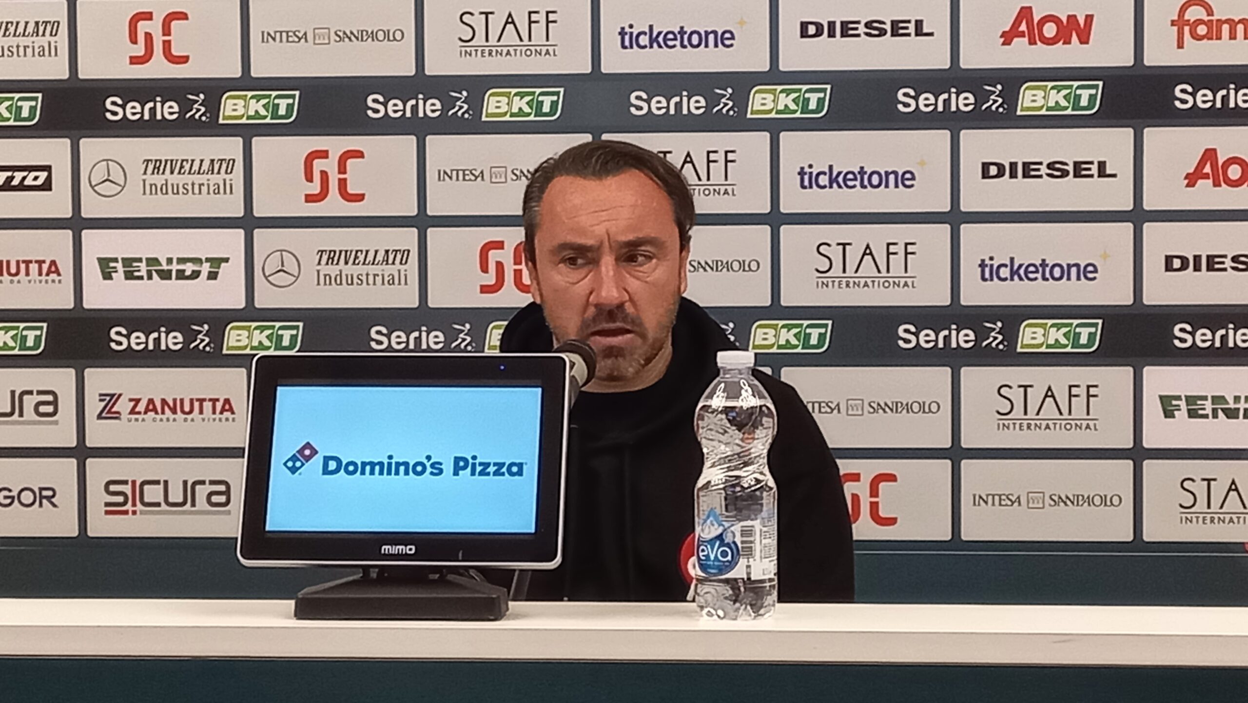 Brocchi: “Abbiamo sbagliato tanto tecnicamente nel primo tempo”