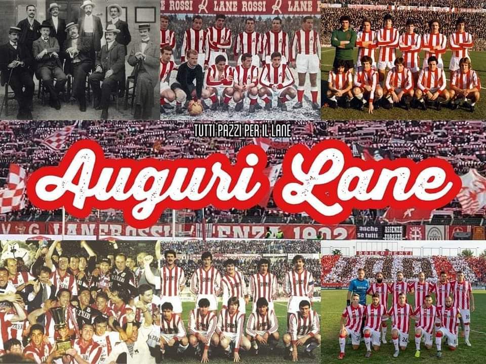 120 anni, auguri ai colori biancorossi!