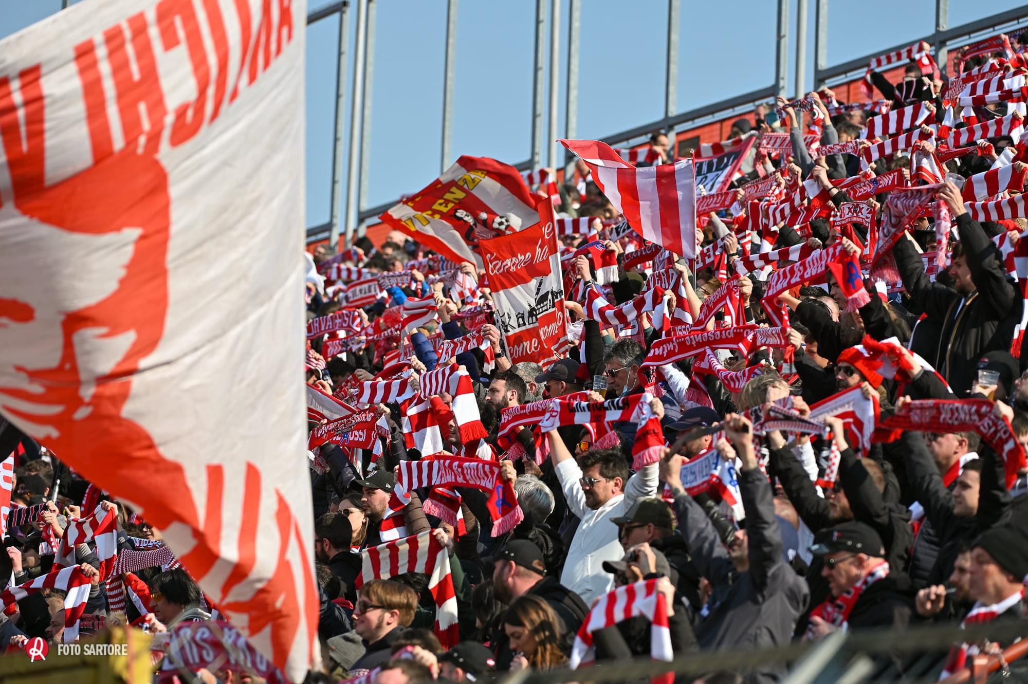 Verso Alessandria-LR Vicenza: settore ospiti sold out