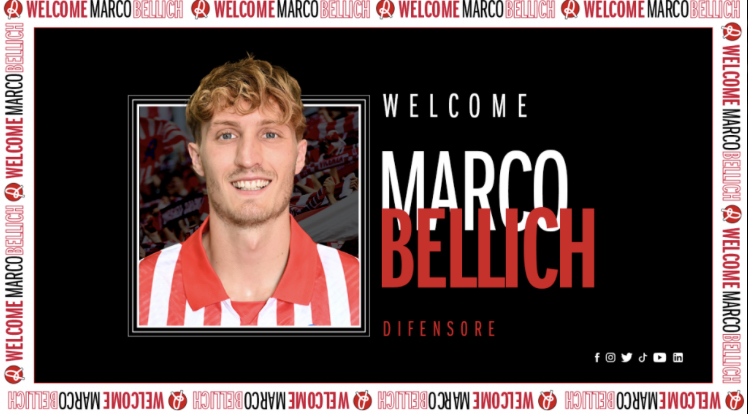 Ufficiale: Marco Bellich è un nuovo giocatore del L.R. Vicenza