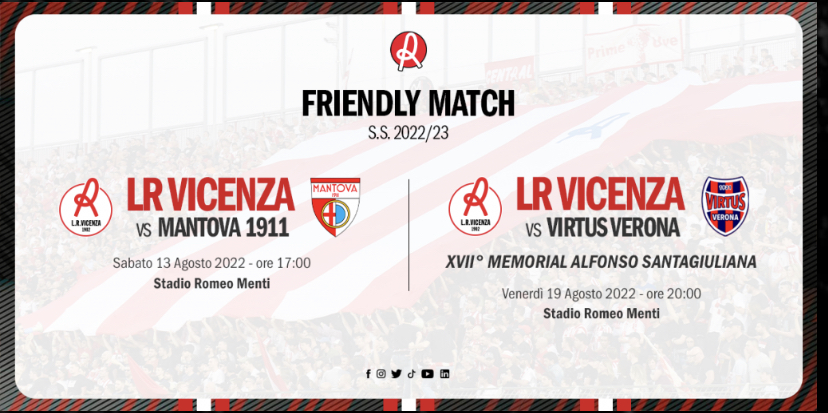 L.R Vicenza – Virtus Verona le informazioni sulla prevendita