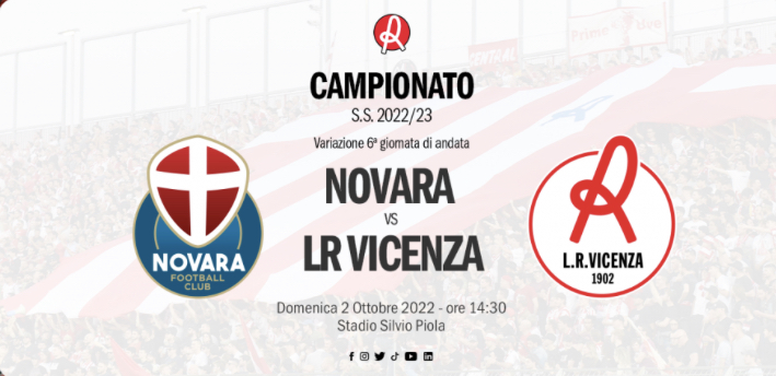 Cambia l’orario di Novara – L.R. Vicenza