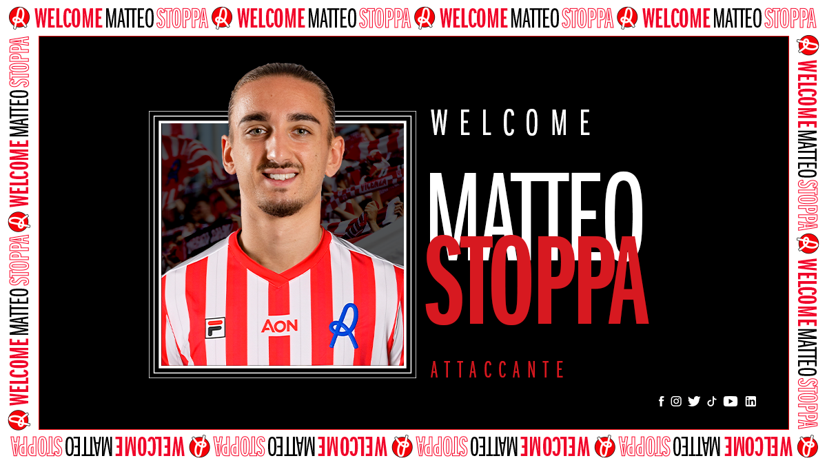 Ufficiale: Matteo Stoppa è un nuovo giocatore del L.R. Vicenza