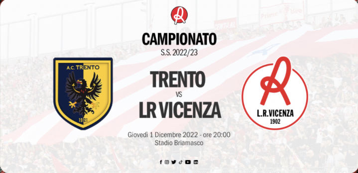 Cambia l’orario di Trento – L.R Vicenza