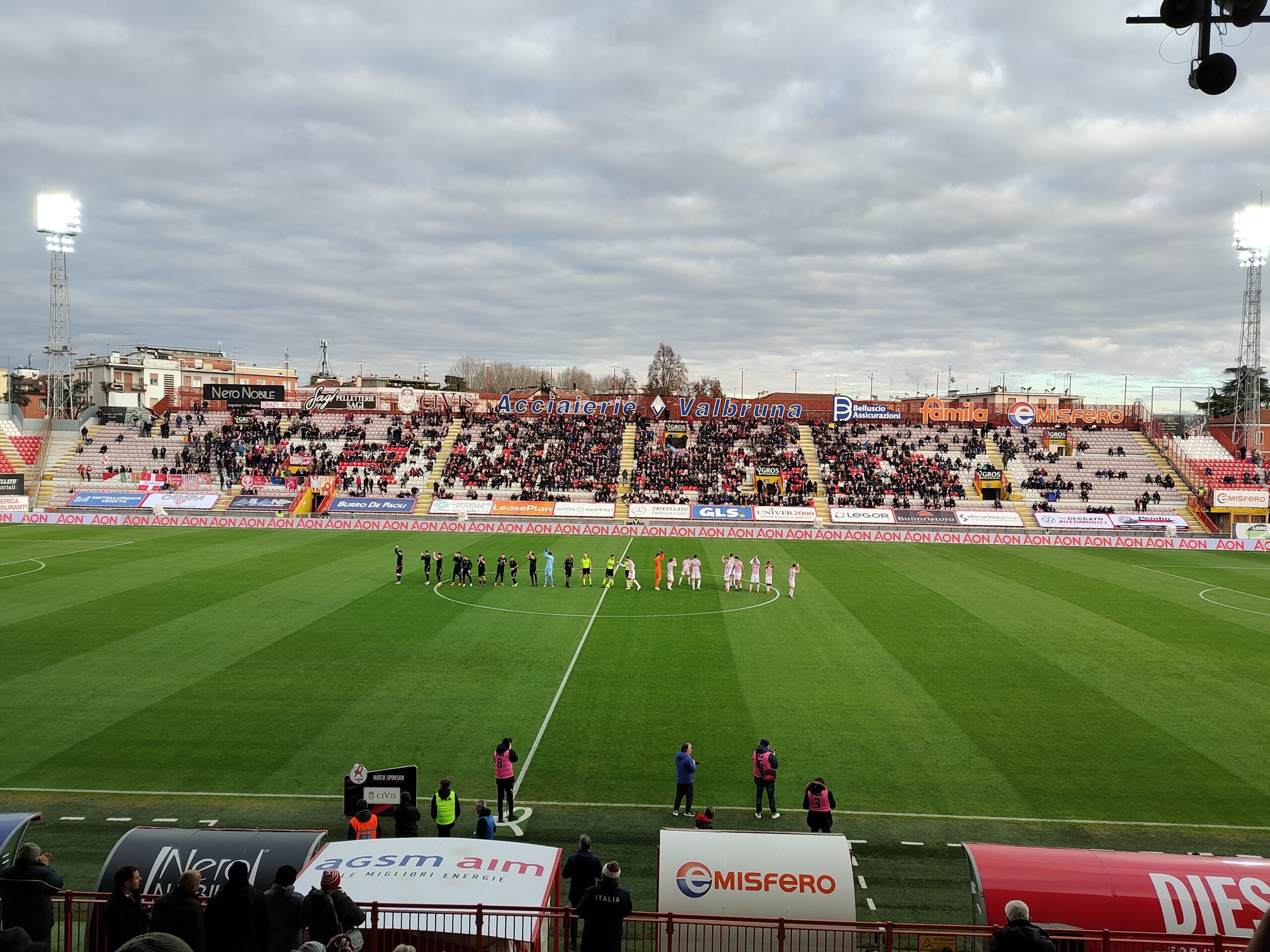 L.R Vicenza – Piacenza 1-1 19^ giornata