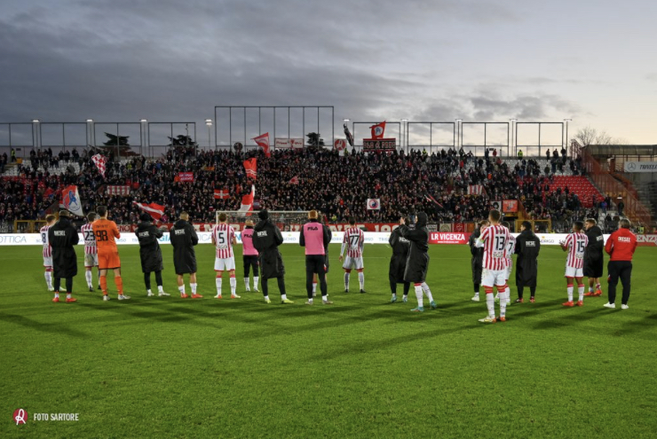 Saranno 9.380 i tifosi biancorossi per L.R Vicenza – Padova