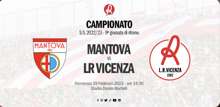 Variazione orario Mantova- L.R. Vicenza