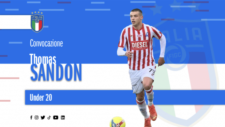 Sandon convocato in Nazionale U20