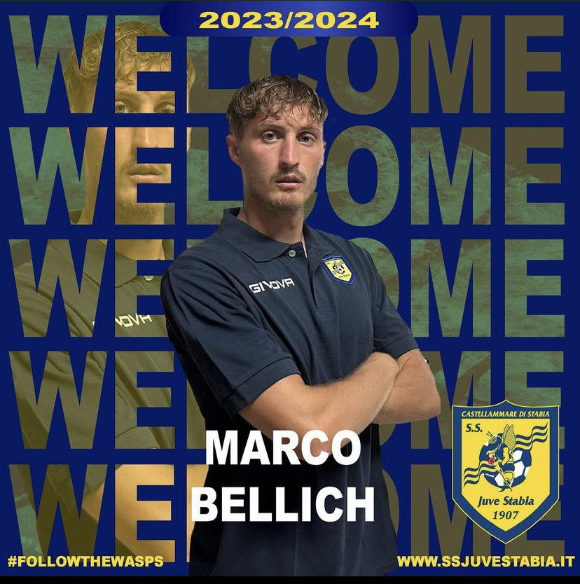 Ufficiale: Bellich ceduto alla Juve Stabia