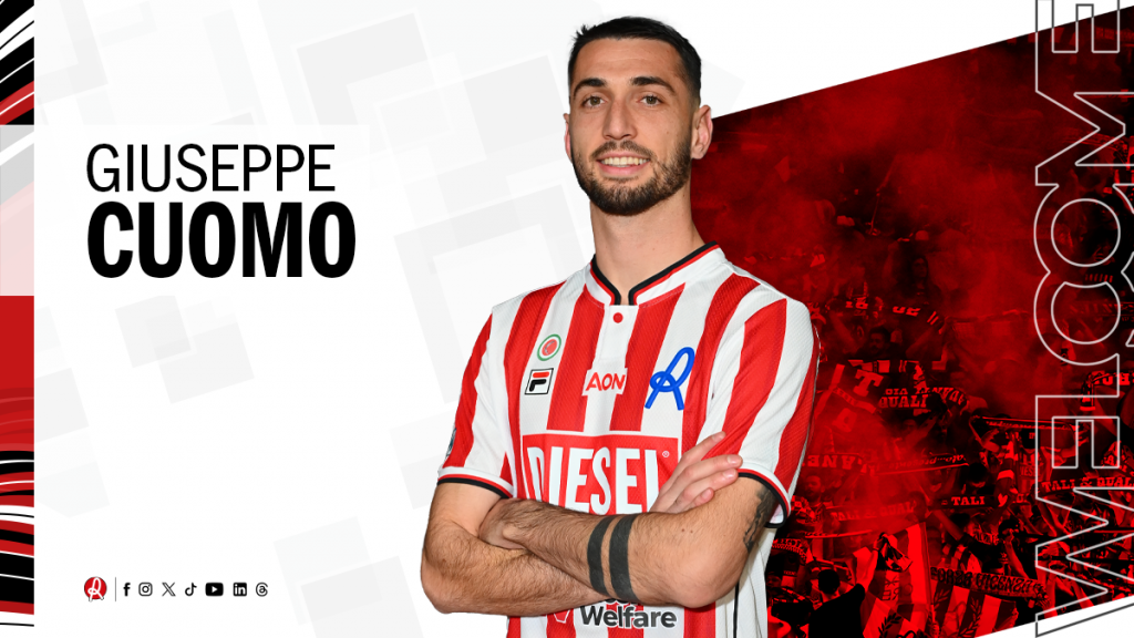 Ufficiale: Giuseppe Cuomo in biancorosso