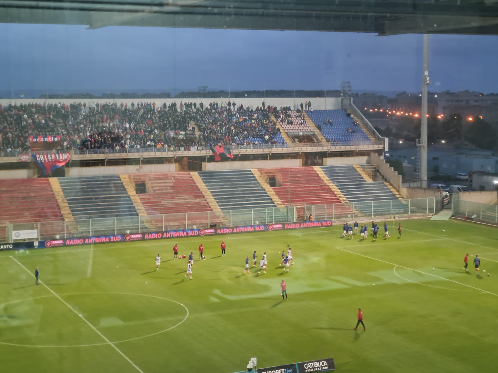 Taranto-L.R. Vicenza: 0-1 (andata primo turno Nazionale)