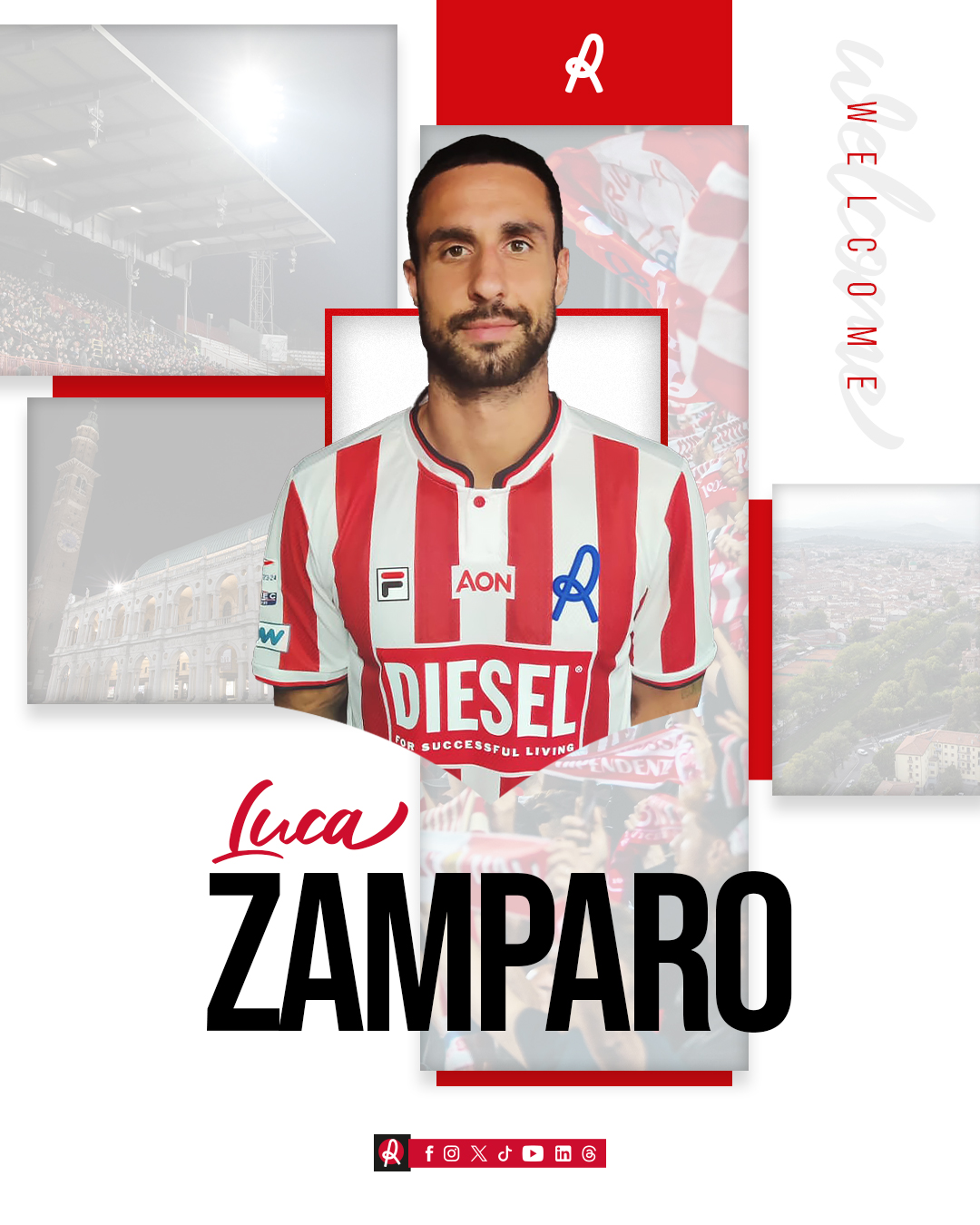 Ufficiale: Luca Zamparo è un nuovo giocatore del L.R. Vicenza